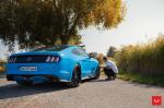 Ford Mustang GT on Vossen Wheels (CVT) 2018 года
